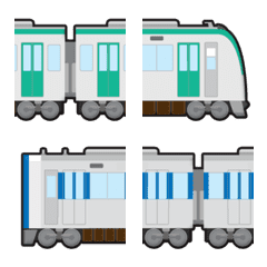 connected train emoji part 14