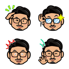 Hara's various facial expressions Emoji.