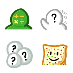 Colordot and Grassy's emoji -1st edition