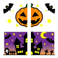 Connect! halloween emoji
