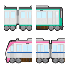 connected train emoji part 15