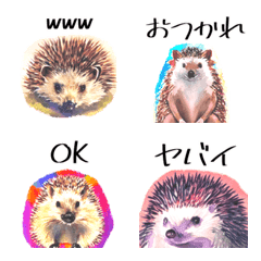 emoji de ouriço macio