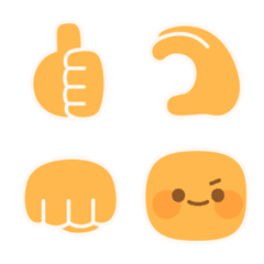 Various hand signs emoji
