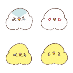 Budgerigar chicks emoji
