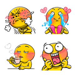 Yellow Egg.5 Emoji so cute.