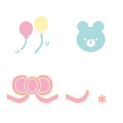 yumekawaii pastel colors emoji