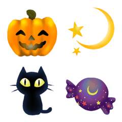 [Halloween Emoji]Strange & Cute night