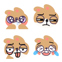 Orange Liao big Rabbit emoji
