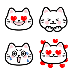 Moving cats emoji