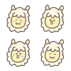 Alpaca, Simple animal emoji