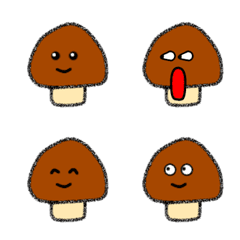 [Mushroom] Simple! Cute mushroom[Autumn]