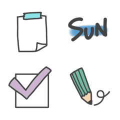 Move Simple Schedule Emoji2