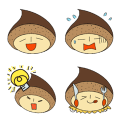 Chestnut Clio's daily Emoji.