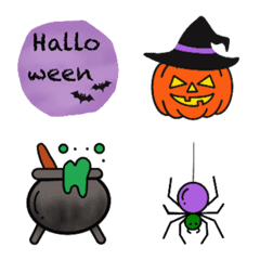 Happy Halloween emoji by playkan