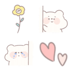 Pikkalik : Bear Bear emoji.
