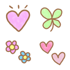 Simple fashionable  emoji