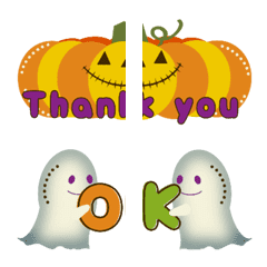 Cute Emoji for Halloween