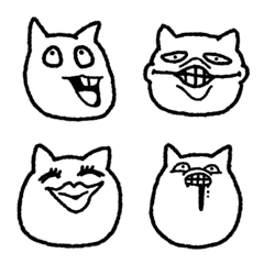 煩人的貓動畫表情符號