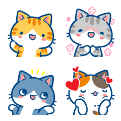 Min Min Cat - Cute Animated Emoji