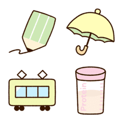 Simple&cute life emoji