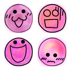 smile pink pattern