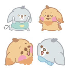 Yumimi& Baipaopao - Cute Connected Emoji
