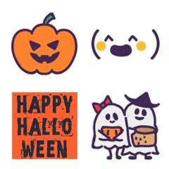 [HALLOWEEN] ghost face emoticon (resale)