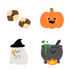Hello autumn emoji
