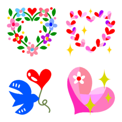 "move" Love love Heart only Emoji v3