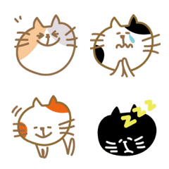 Emoji of spica's garden cats