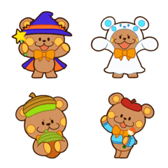 Stuffed bear emoji [Autumn]
