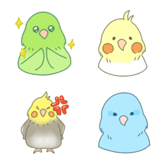 I like parakeets Emoji
