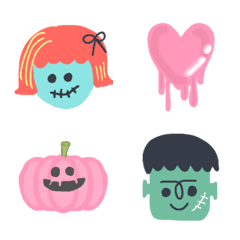 colorful happy Halloween