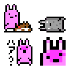 lazy pixel rabbit Vol.2