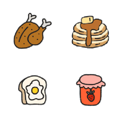 Emoji foods by toppingworks