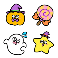 Halloween!Kawaii&Cute emoji2