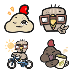 Chicken Pang Family Emoji