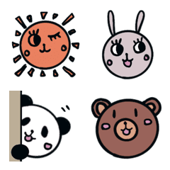 Usakuma Panda Emoji Basic/Daily