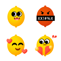 Hi Lemon CC Animation Emoji
