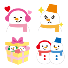 Moving!Color Snowman Emoji