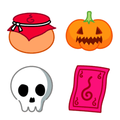 mini Halloween emoji