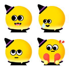 Hi Smiling Face magician Animation emoji