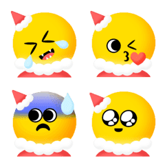 Smiling Face Xmas Animation emoji