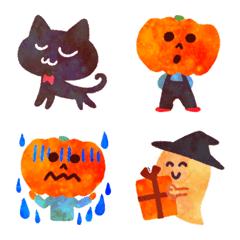 Halloween pumpkin boy and friends /fix