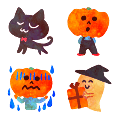 Halloween pumpkin boy and friends /fix