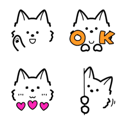 This is emoji of Dog.Corgi.