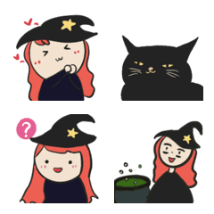 cute witch Halloween
