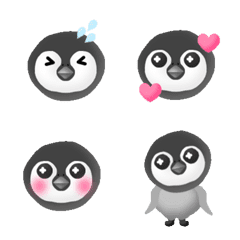 Hi baby penguin emoji