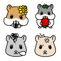 Various Hamster Emoji