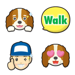cavalier & english word emoji